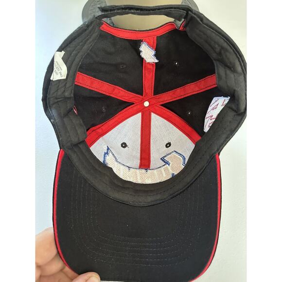 Summit Racing Equipment 40 Years Adjustable Black Baseball Cap Hat - Picture 5 of 6